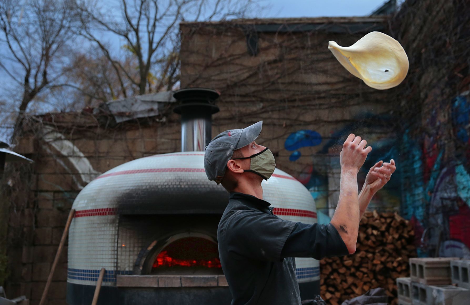 Greenhouses pop up at Olio as service moves outdoors